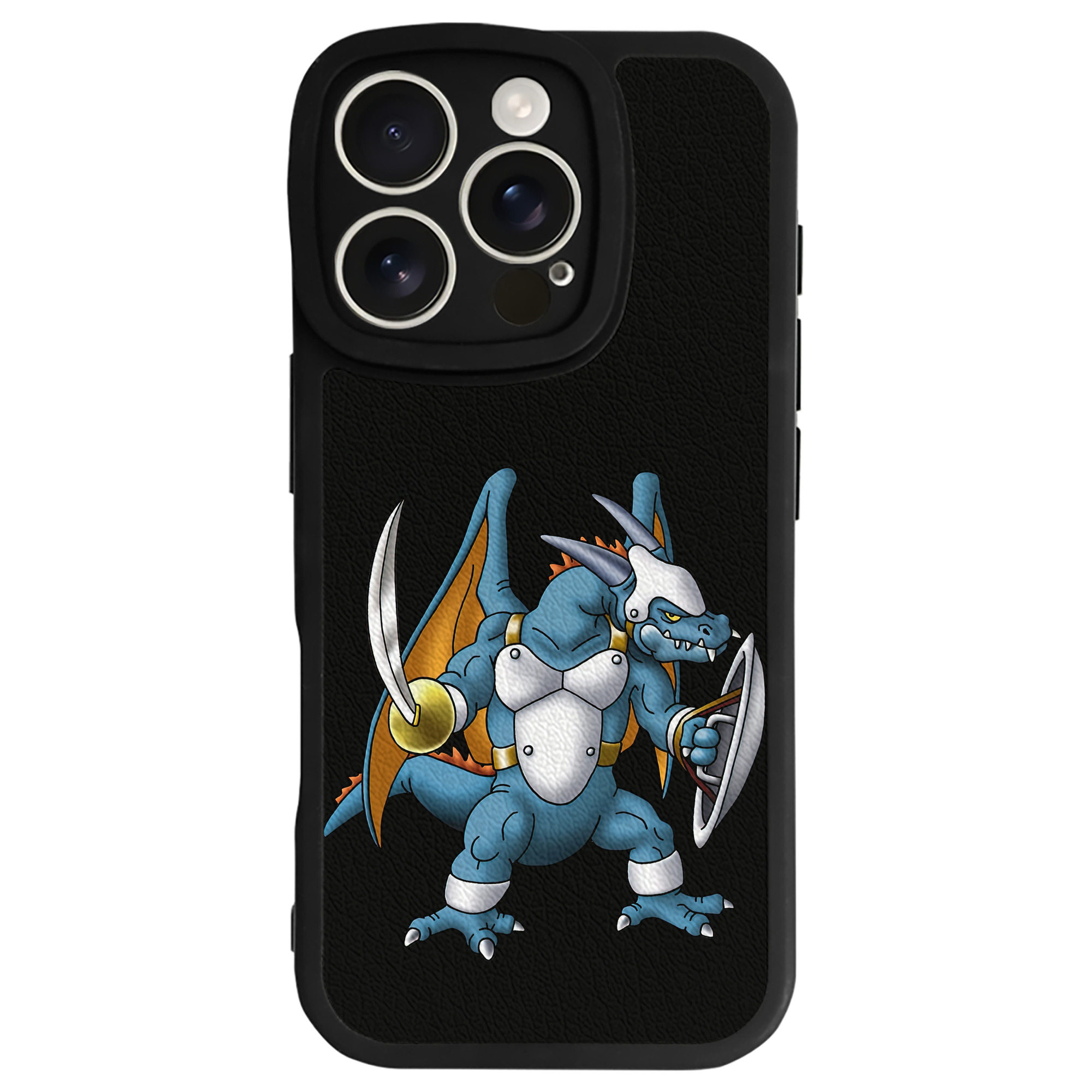（画像用） ドラゴンクエスト Doragon Kuesuto Dragon Quest 【iPhone 16シリーズ対応】シリコンスマホケース（レザー調） 材質：シリコン